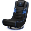 [With Headrest] – Black / Blue Trim